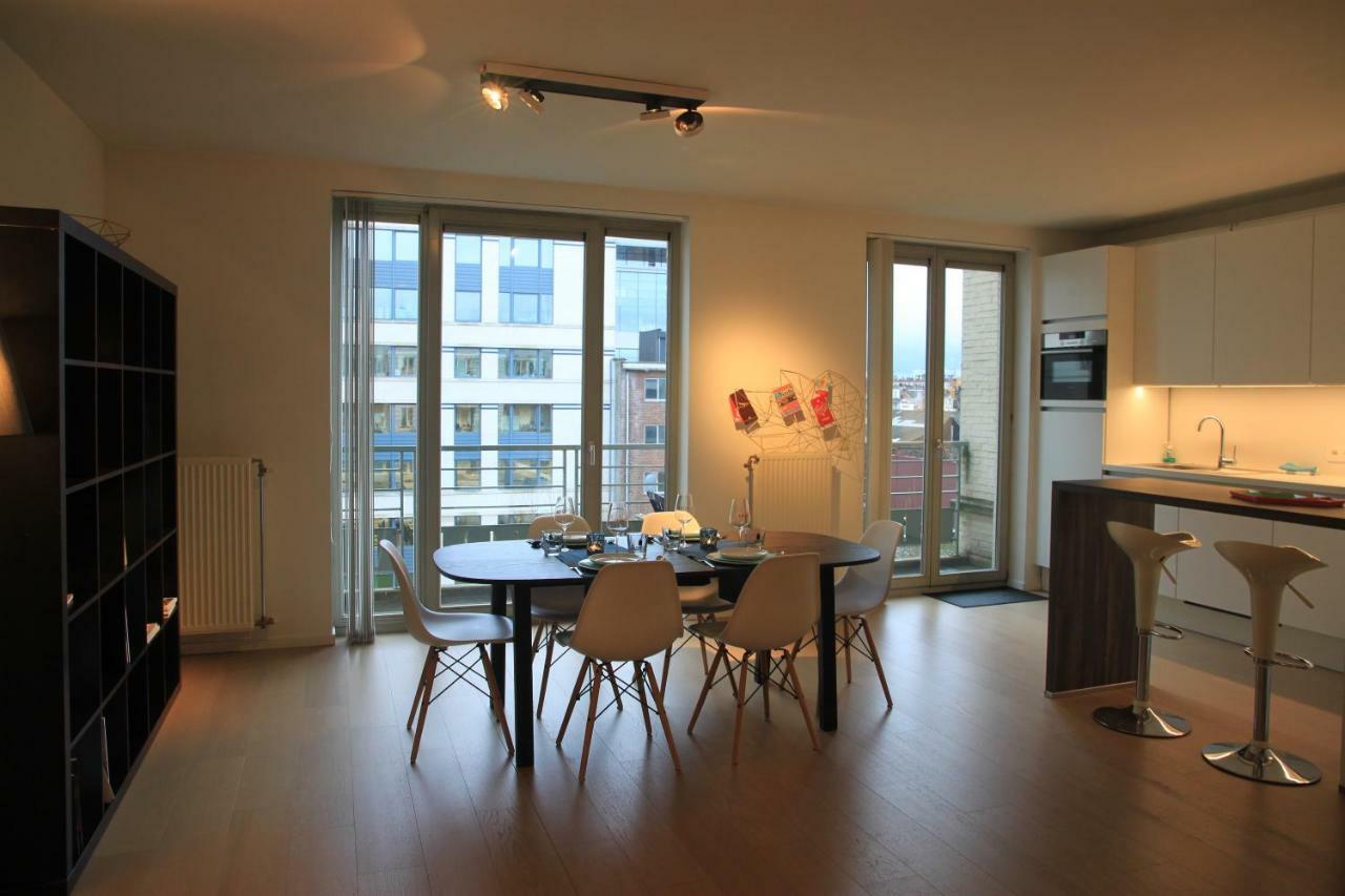 New Design Apartment In Bryssel Exteriör bild